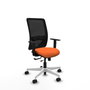 PIQUERAS Y CRESPO Silla de oficina Zulema Naranja y Negro