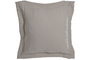 DKD Home Decor Cojín de Poliéster Gris Claro 45x8x45 cm