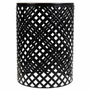 Soporte para Maceta Alexandra House Living Negro Hierro Azulejo 38 x 50 x 38 cm 2 Piezas
