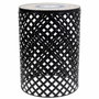 Soporte para Maceta Alexandra House Living Negro Hierro Azulejo 38 x 50 x 38 cm 2 Piezas
