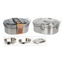 Redcliffs Fiambrera de Acero Inoxidable 1200 ml 180 x 140 x 75 mm
