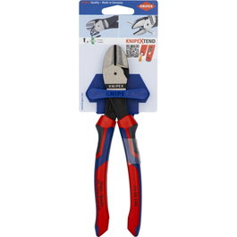 Knipex Alicate de corte diagonal High Leverage con mangos de confort, 200 mm