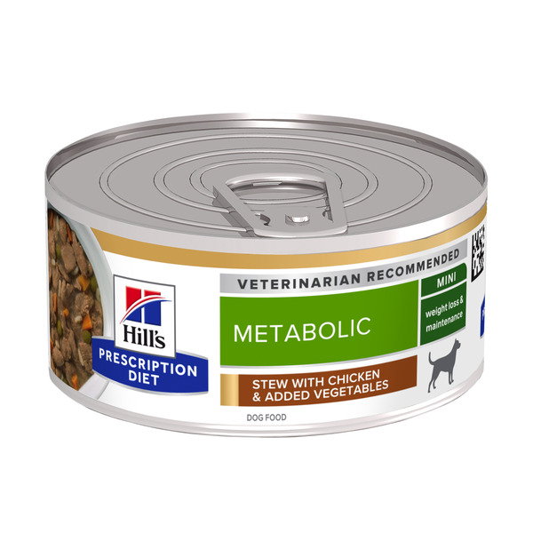 Hill's HPD Canine Metabolic Estofado Pollo con Verduras 24x156g Hill's HPD Canine Metabolic Estofado Pollo con Verduras 24x156g