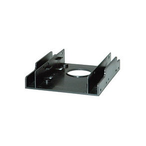 ROLINE Adaptador de montaje 8,89 cm 3,5 pulgadas para 2x 2.5 HDD Negro ROLINE Adaptador de montaje 8,89 cm 3,5 pulgadas para 2x 2.5 HDD Negro