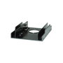 ROLINE Adaptador de montaje 8,89 cm 3,5 pulgadas para 2x 2.5 HDD Negro