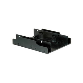 ROLINE Adaptador de montaje 8,89 cm 3,5 pulgadas para 2x 2.5 HDD Negro