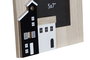 DKD Home Decor Marco de Foto 10x15 Scandi Blanco Natural Mdf 21.5x26.5 cm (6 Unidades)