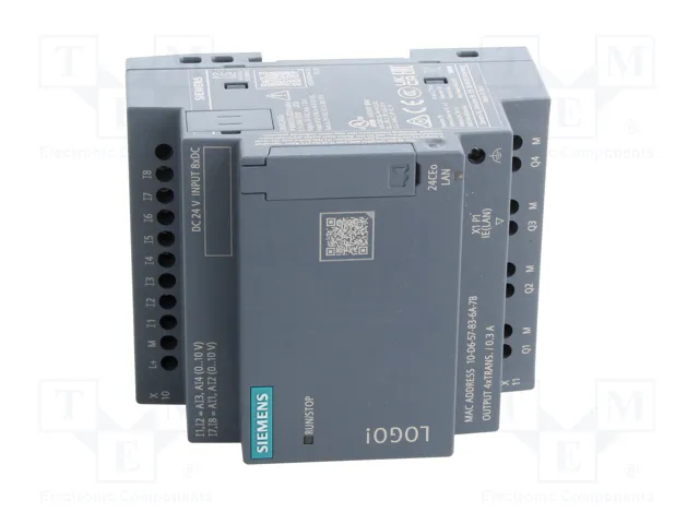 SIEMENS LOGO! 24CEo Relé programable 6ED1052-2CC08-0BA3 SIEMENS LOGO! 24CEo Relé programable 6ED1052-2CC08-0BA3