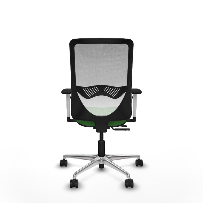 PIQUERAS Y CRESPO Silla de oficina Zulema con mecanismo Sincro/Traslack Verde y Blanco PIQUERAS Y CRESPO Silla de oficina Zulema con mecanismo Sincro/Traslack Verde y Blanco
