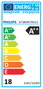 Philips Trueforce CorePro LED HPL 18W E27 4000K