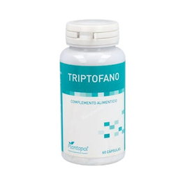 PLANTAPOL L-Triptofano 60Cap. Contribuye al normal mantenimiento del sistema nervioso y es precursor de la serotonina