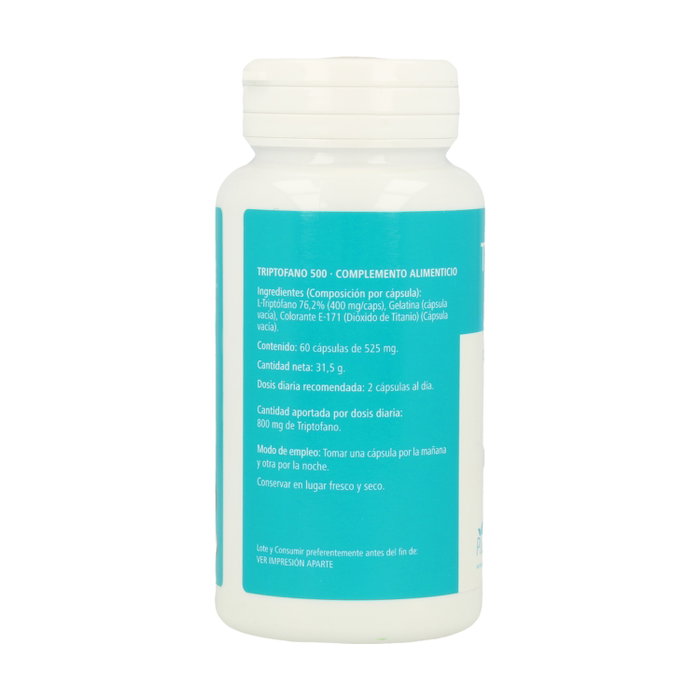 Plantapol L-Triptófano 500, 60 cápsulas Plantapol L-Triptófano 500, 60 cápsulas