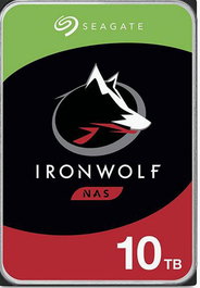 Seagate IronWolf 10 TB Disco Duro NAS SATA 6Gb/s 256 MB CMR 7200 RPM 3.5"