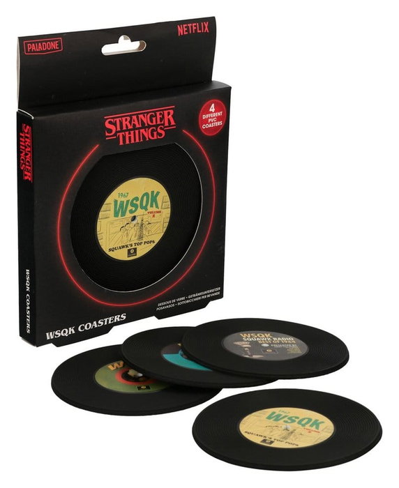Stranger Things 5 Pack de 4 Posavasos WSQK