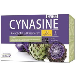 DIETMED Cynasine Detox 30 ampollas sabor limón