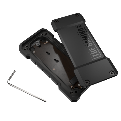 Asus TUF Gaming A2 Caja Externa para Unidad de Estado Sólido (SSD) M.2 Negro 20 Gbit/s 90DD02X0-M09000