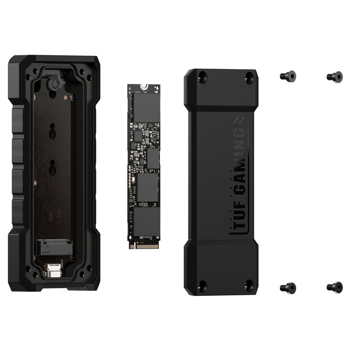 ASUS TUF Gaming A2 Caja externa para SSD M.2 Negro
