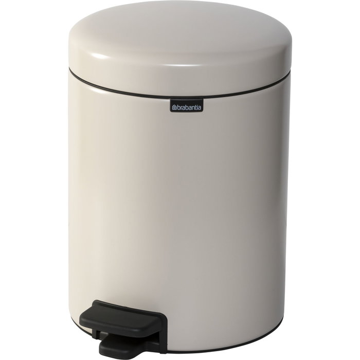 Brabantia Newicon Papelera de Pedal 5 L Soft Beige Brabantia Newicon Papelera de Pedal 5 L Soft Beige