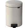 Brabantia Newicon Papelera de Pedal 5 L Soft Beige