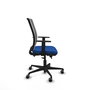 PIQUERAS Y CRESPO Silla de oficina Haches Azul y Gris