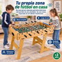 JugaToys Futbolín de madera 121x161x86cm