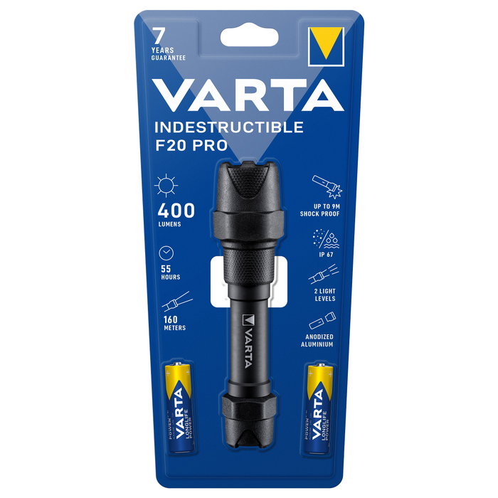 Varta Indestructible F20 Pro 350 Lumen Varta Indestructible F20 Pro 350 Lumen