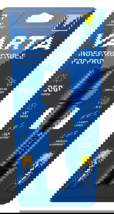 Varta Linterna Indestructible F20 Pro 18711101421 VARTA 18711101421 Varta Linterna Indestructible F20 Pro 18711101421 VARTA 18711101421