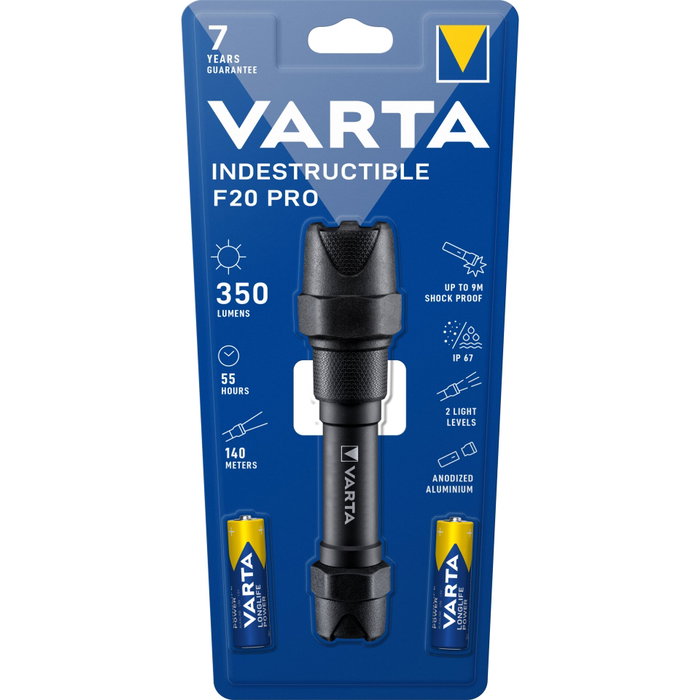 Varta Linterna Indestructible F20 Pro