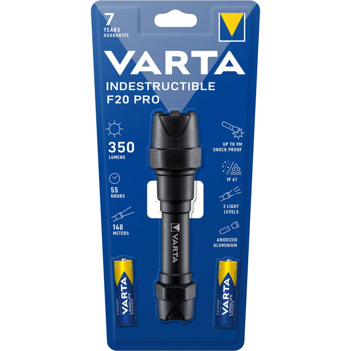 Varta Linterna Indestructible F20 Pro