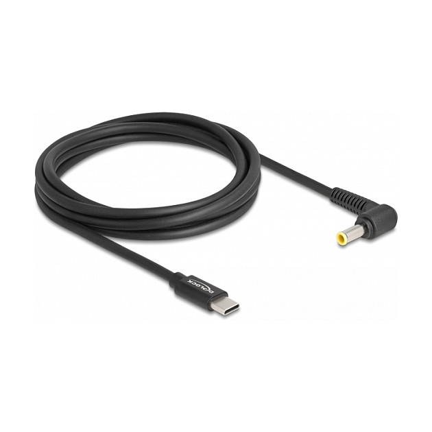 DeLOCK Cable de carga USB Type-C™ a Samsung 5,5 x 3,0 mm, 1,5 m DeLOCK Cable de carga USB Type-C™ a Samsung 5,5 x 3,0 mm, 1,5 m