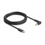 DeLOCK Cable de carga USB Type-C™ a Samsung 5,5 x 3,0 mm, 1,5 m