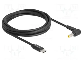 DeLOCK Cable de carga USB Type-C™ a Samsung 5,5 x 3,0 mm, 1,5 m