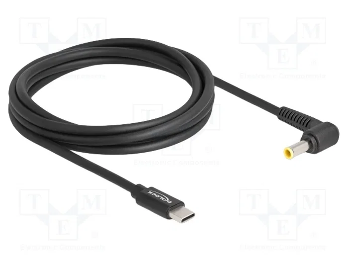 DeLOCK Cable de carga USB Type-C™ a Samsung 5,5 x 3,0 mm, 1,5 m DeLOCK Cable de carga USB Type-C™ a Samsung 5,5 x 3,0 mm, 1,5 m