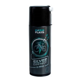 Zeroflats Silver Connect Protector Antigripante Spray para Bicicletas Eléctricas - Pasta Anticorrosión Aluminio y Plata