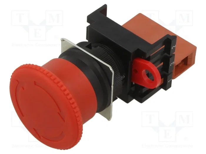 OMRON A22E-M-01 Interruptor de emergencia rojo NC OMRON A22E-M-01 Interruptor de emergencia rojo NC