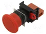 OMRON A22E-M-01 Interruptor de emergencia rojo NC