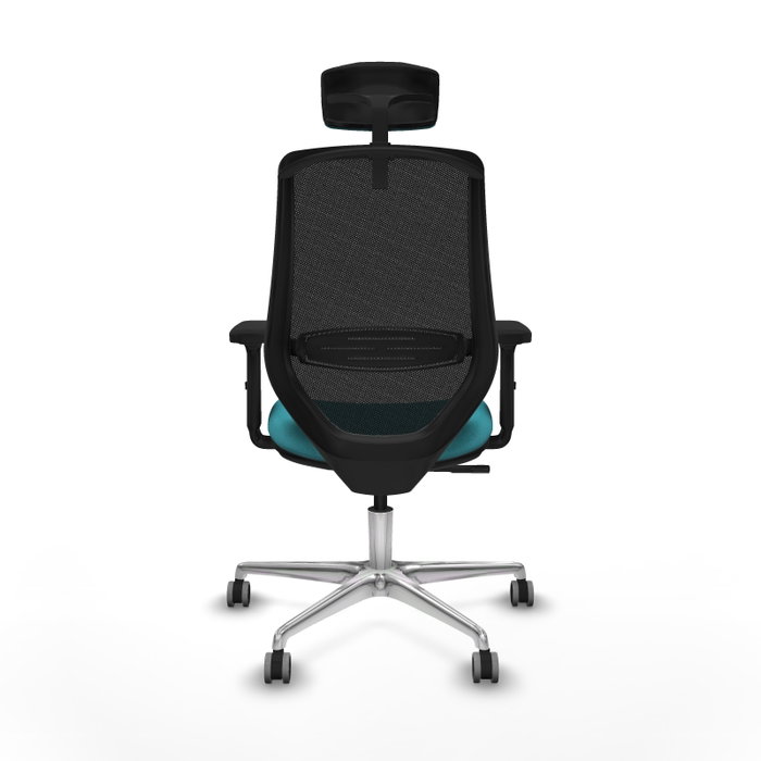 PIQUERAS Y CRESPO Silla de oficina Mardos Turquesa y Negro PIQUERAS Y CRESPO Silla de oficina Mardos Turquesa y Negro