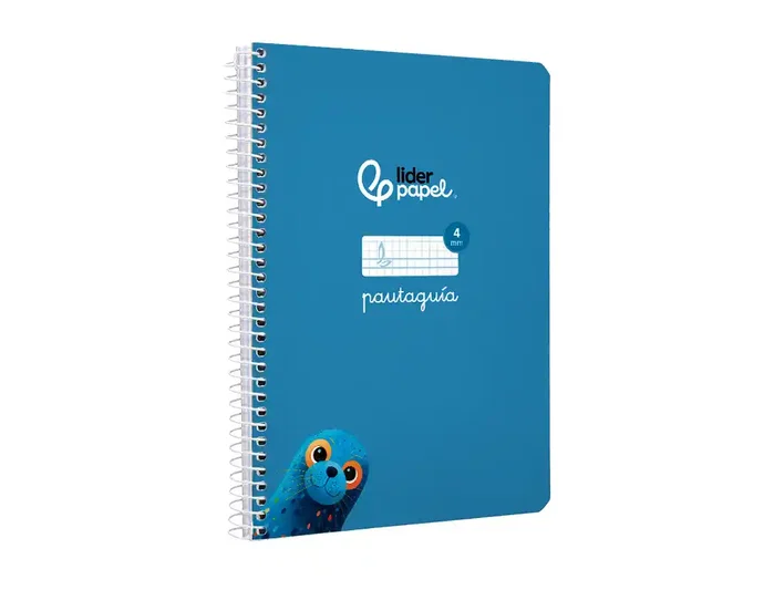 Liderpapel Cuaderno Espiral Pautaguía A5 Azul Liderpapel Cuaderno Espiral Pautaguía A5 Azul