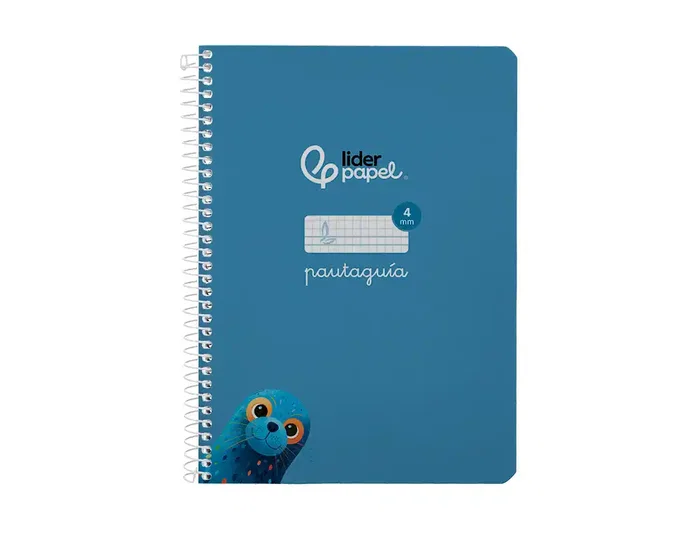 Liderpapel Cuaderno Espiral Pautaguía A5 Azul Liderpapel Cuaderno Espiral Pautaguía A5 Azul