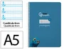 Liderpapel Cuaderno Espiral Pautaguía A5 Azul