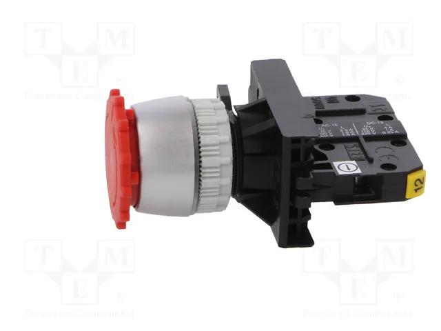 SPAMEL Interruptor de emergencia ST22 rojo 22mm NC SPAMEL Interruptor de emergencia ST22 rojo 22mm NC