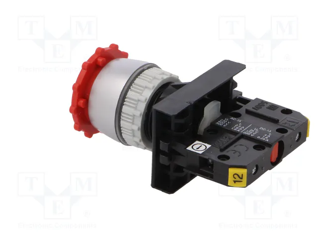 SPAMEL Interruptor de emergencia ST22 rojo 22mm NC SPAMEL Interruptor de emergencia ST22 rojo 22mm NC