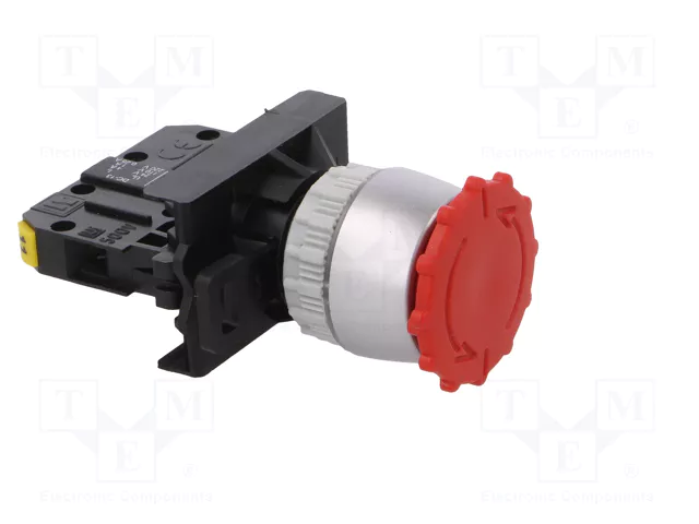 SPAMEL Interruptor de emergencia ST22 rojo 22mm NC SPAMEL Interruptor de emergencia ST22 rojo 22mm NC