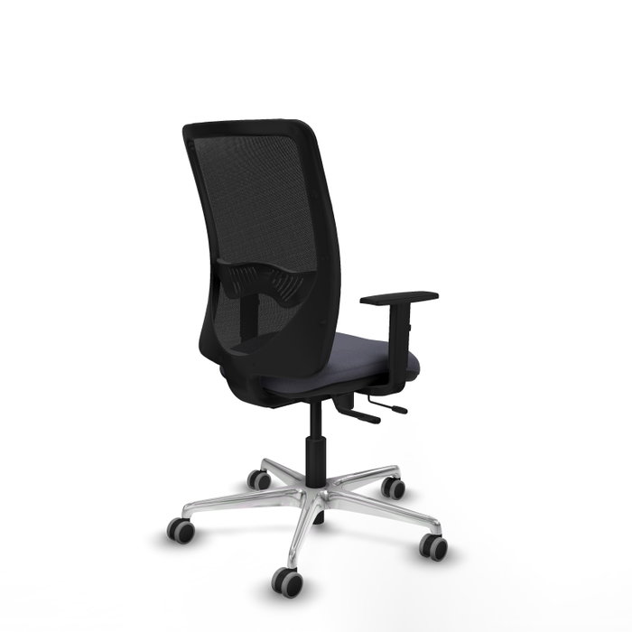 PIQUERAS Y CRESPO Silla de oficina Zulema con mecanismo Sincro/Traslack, Gris oscuro y Negro PIQUERAS Y CRESPO Silla de oficina Zulema con mecanismo Sincro/Traslack, Gris oscuro y Negro