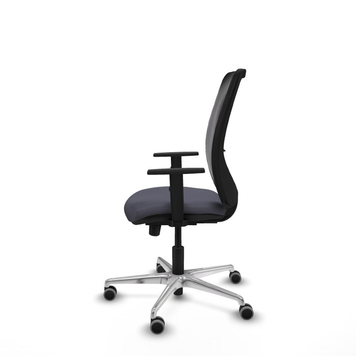PIQUERAS Y CRESPO Silla de oficina Zulema con mecanismo Sincro/Traslack, Gris oscuro y Negro PIQUERAS Y CRESPO Silla de oficina Zulema con mecanismo Sincro/Traslack, Gris oscuro y Negro