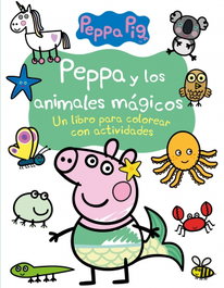 BEASCOA Peppa y los animales mágicos (Actividades para colorear)