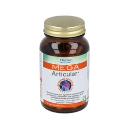 DIETISA Mega Articular 60 Cápsulas | Cuidado Integral Articulaciones con Cúrcuma, Boswelia, Harpagofito, Calcio y Vitaminas D3 y K2
