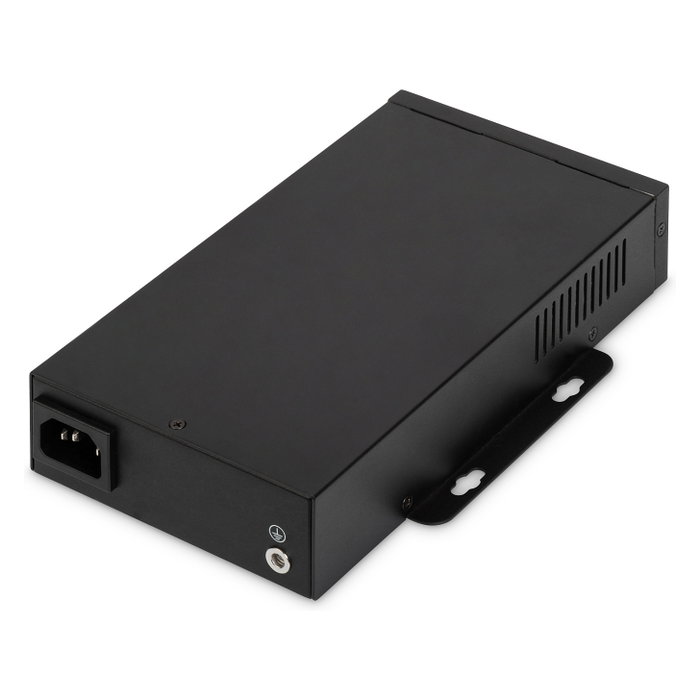 Digitus Inyector PoE++ Gigabit 802.3bt 95W, IEEE 802.3at, 10/100/1000Mbps, Negro - DA-91907 Digitus Inyector PoE++ Gigabit 802.3bt 95W, IEEE 802.3at, 10/100/1000Mbps, Negro - DA-91907