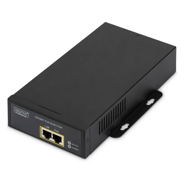 Digitus Inyector PoE++ Gigabit 802.3bt 95W, IEEE 802.3at, 10/100/1000Mbps, Negro - DA-91907 Digitus Inyector PoE++ Gigabit 802.3bt 95W, IEEE 802.3at, 10/100/1000Mbps, Negro - DA-91907