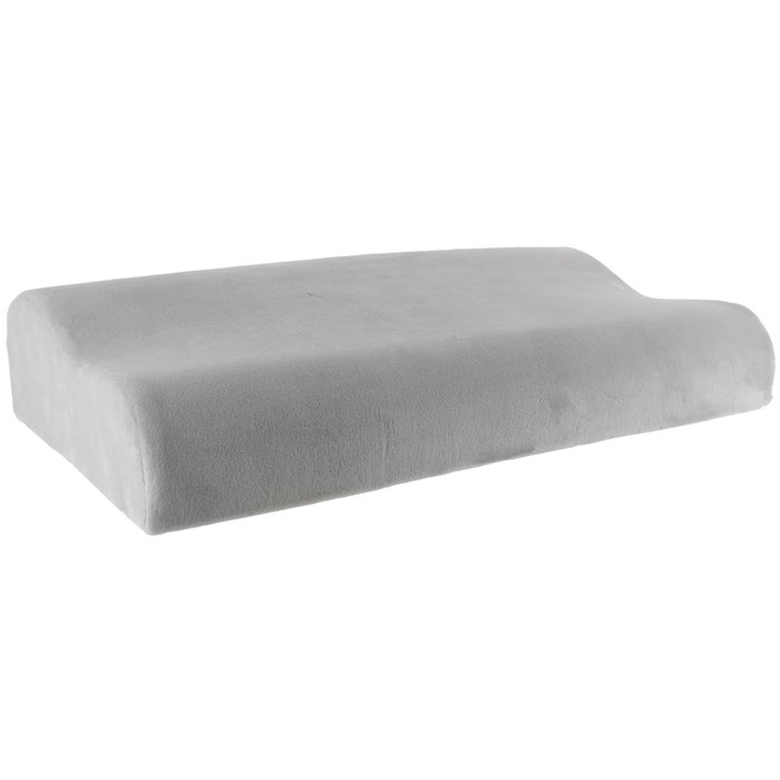 Sensly Almohada con Memoria Viscoelástica Adaptable y Funda Lavable 50x30x10 cm